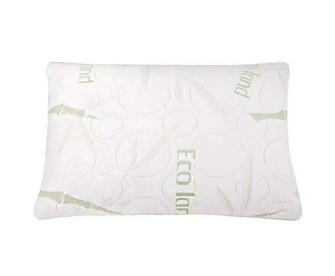 2 x Bamboo Pillow with Memory Foam