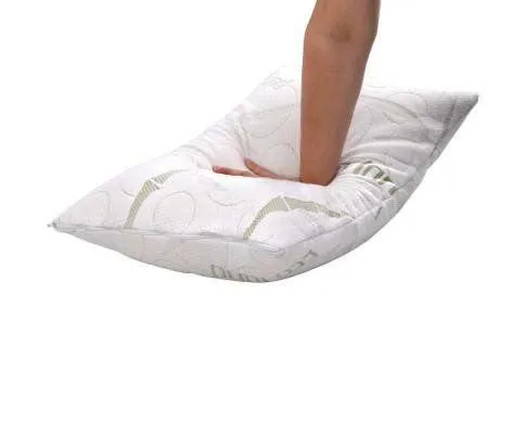 2 x Bamboo Pillow with Memory Foam