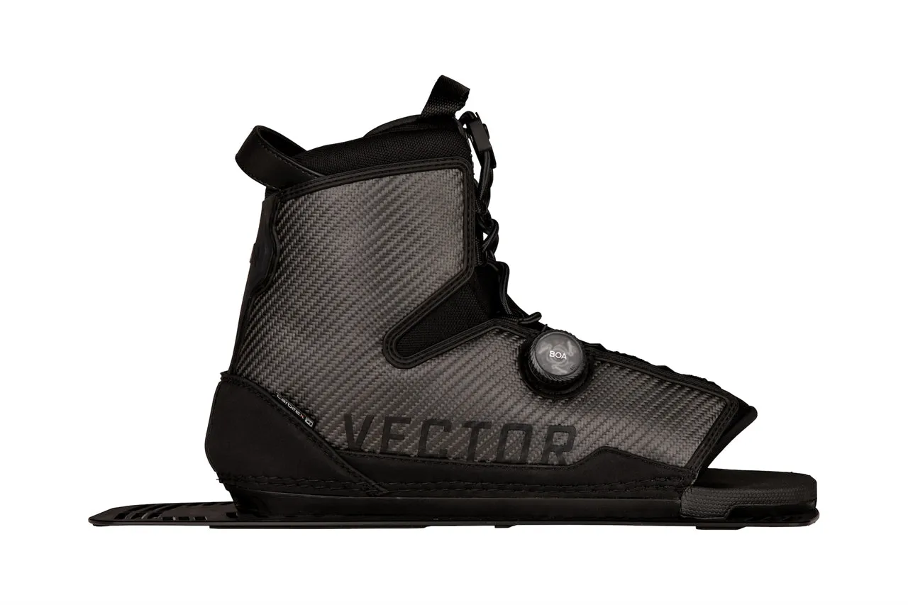 2025 Radar Carbitex Vector Boa Water Ski Binding - Aluminum Plate