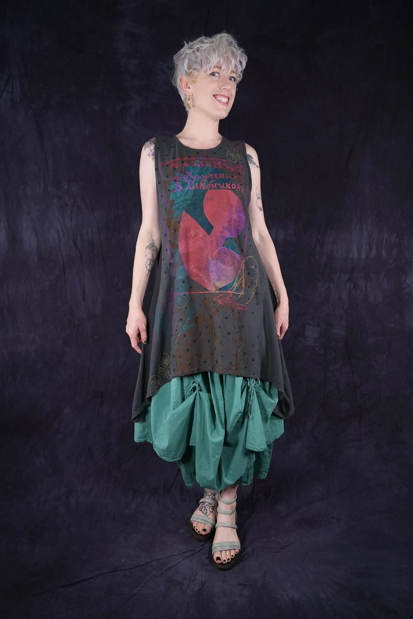 3236 Fusion Pant Skirt Jade