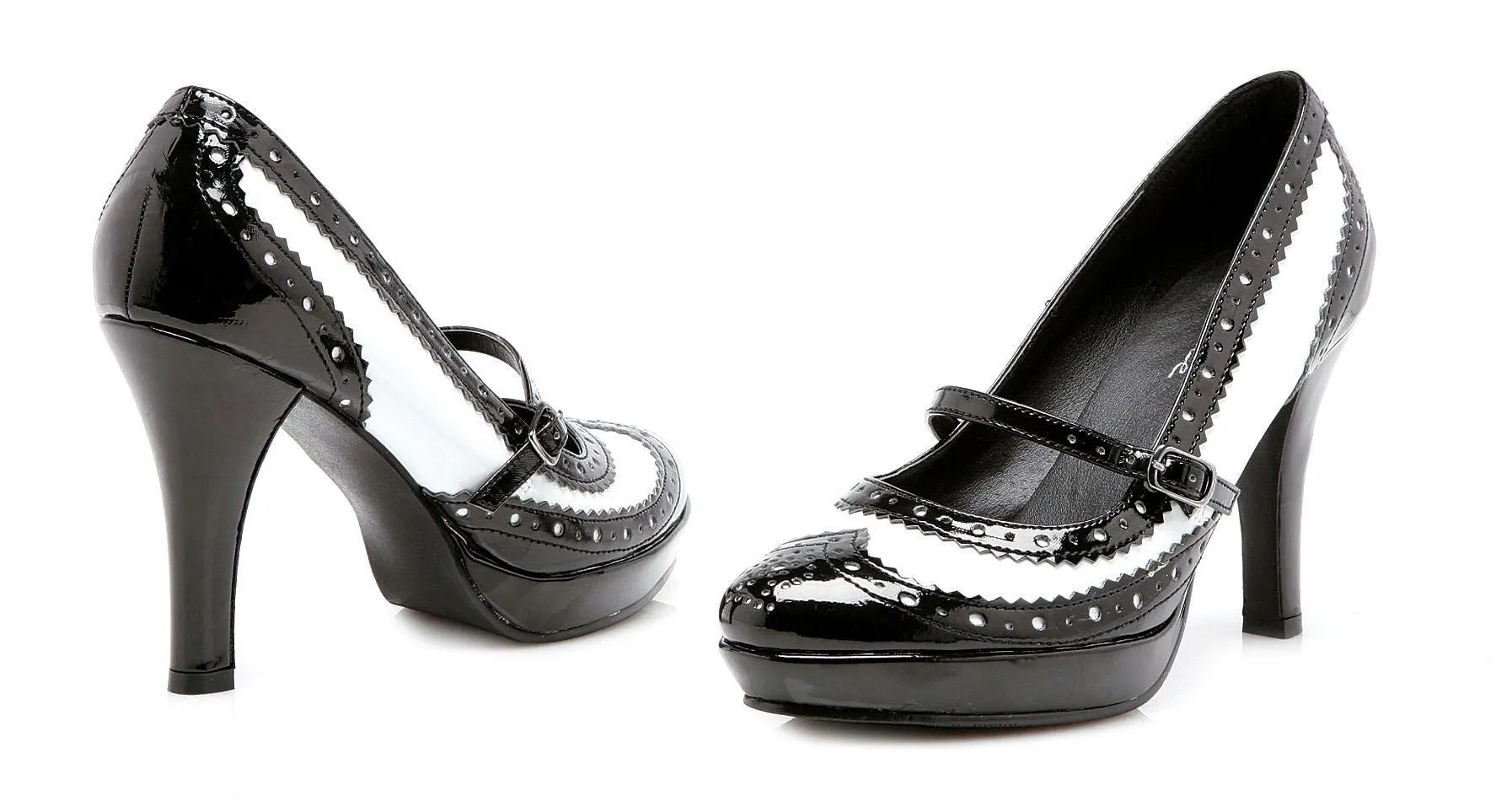 4" Wingtip Mary-Jane (ES414-Flapper Final Sale)