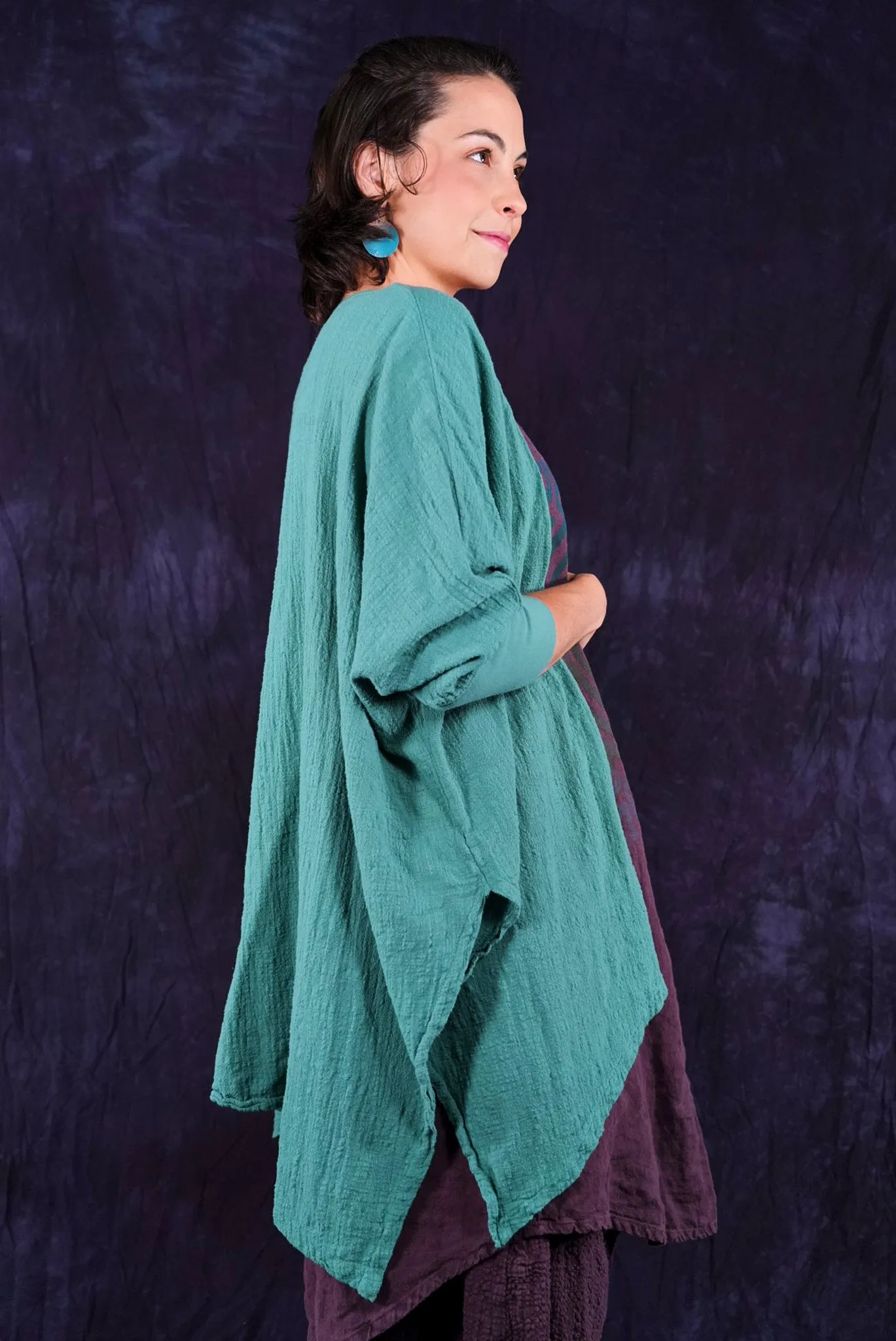 5234 Textured Cardi Jade