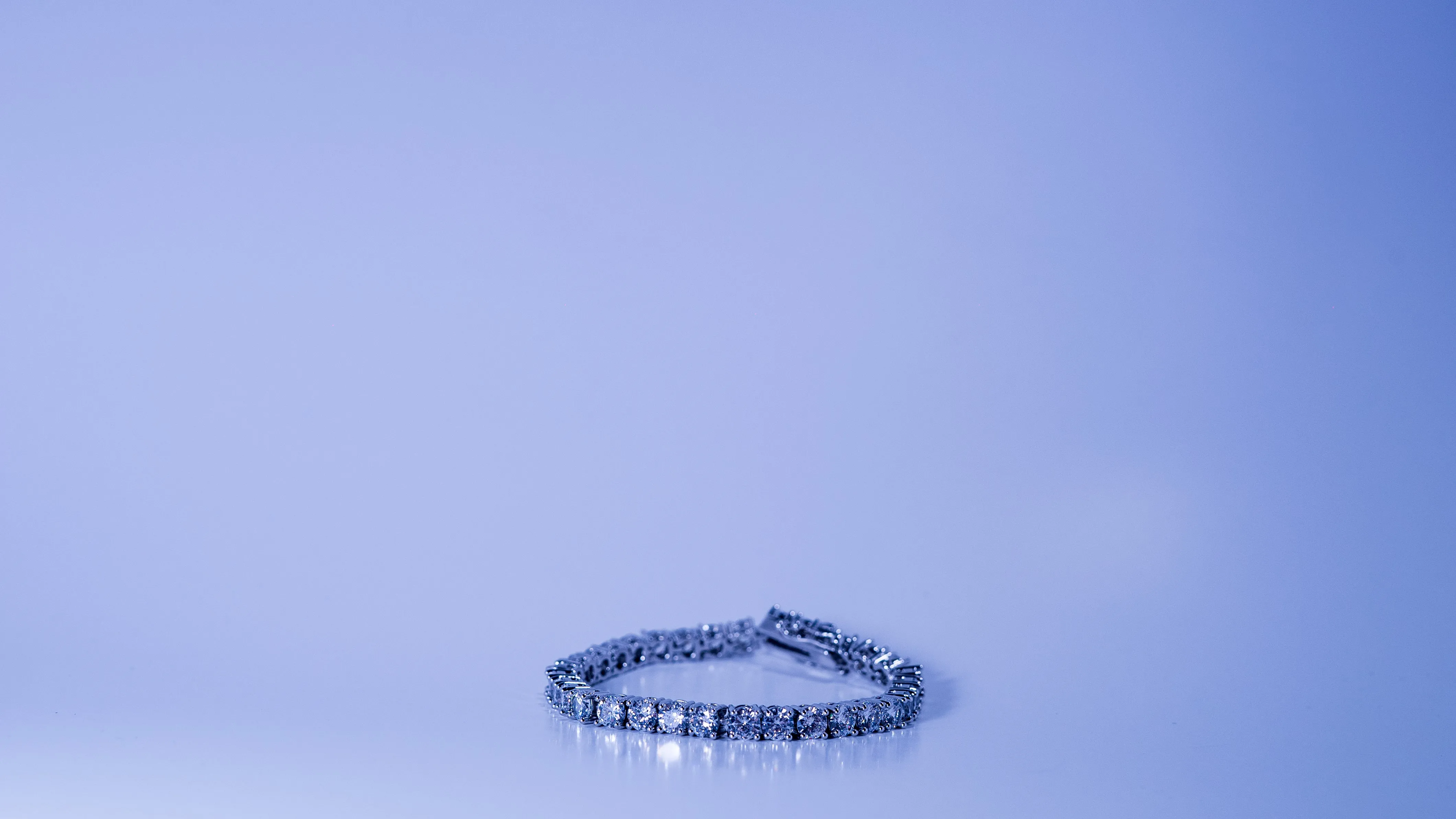 5MM Tennis Bracelet White Gold