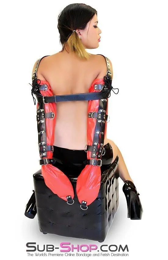 8762BD  Deluxe Full Length Armbinder Mittens