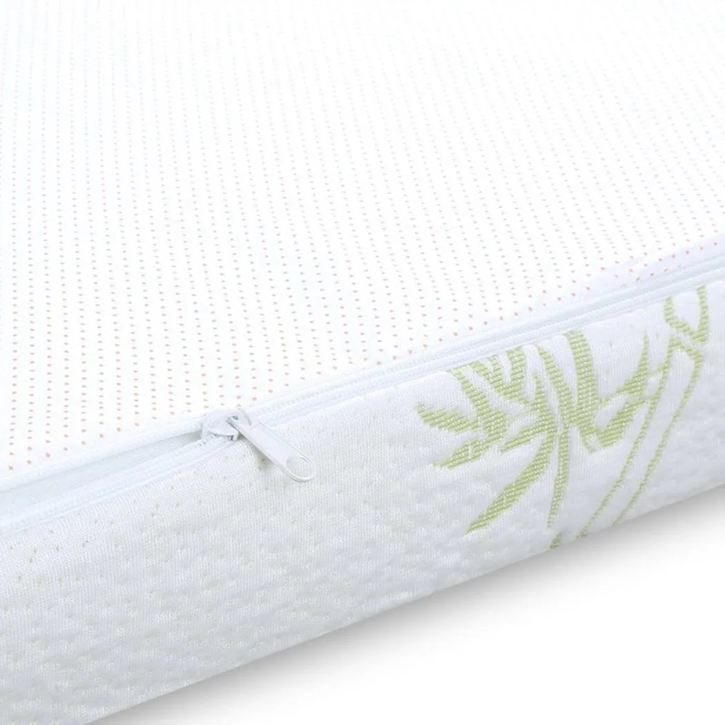8cm Thickness Cool Gel Memory Foam Mattress Topper Bamboo Fabric Queen