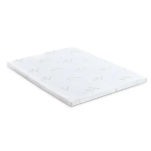 8cm Thickness Cool Gel Memory Foam Mattress Topper Bamboo Fabric Queen