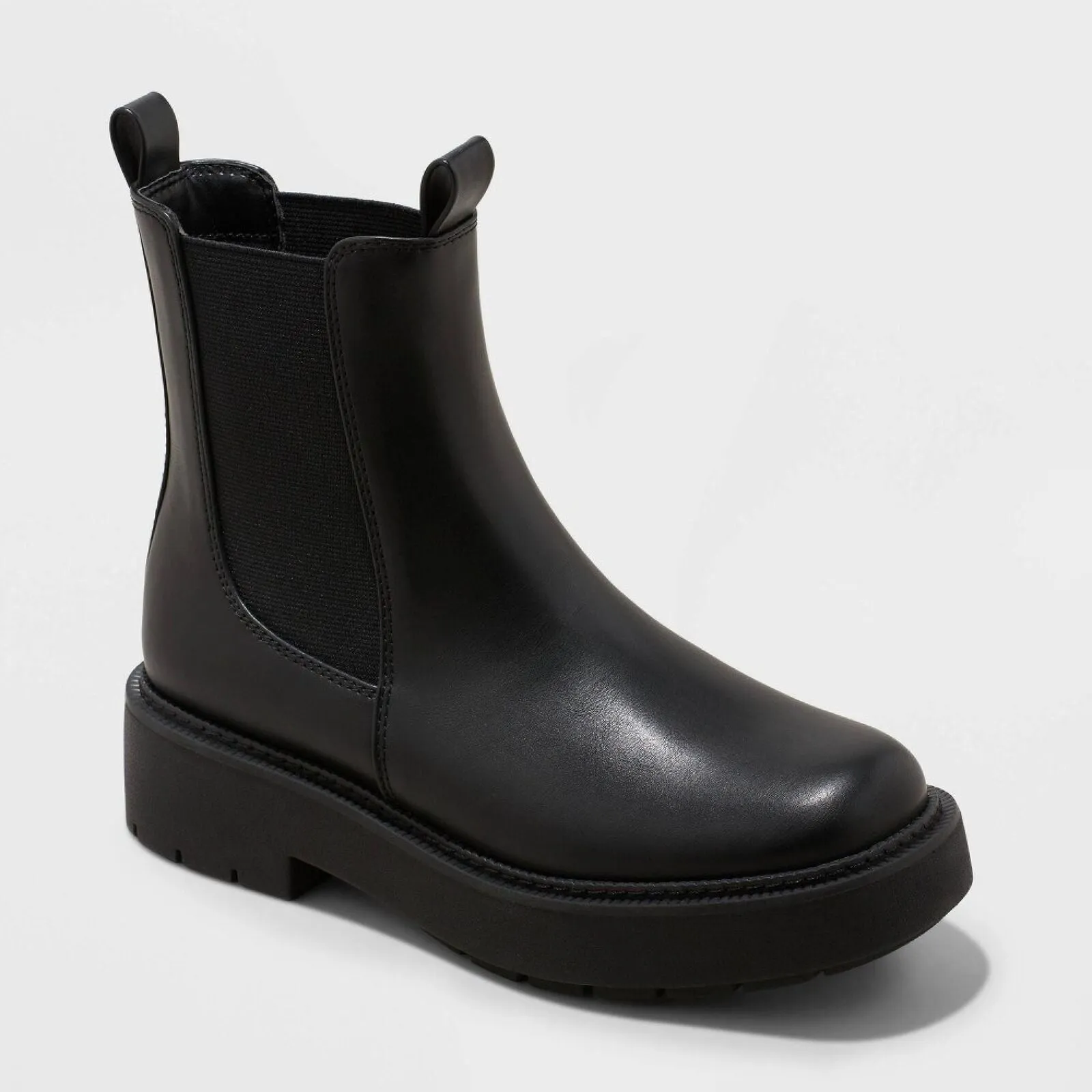 A New Day Women's Demi Chelsea Boots with Memory Foam Insole 87930239 Black 6.5M