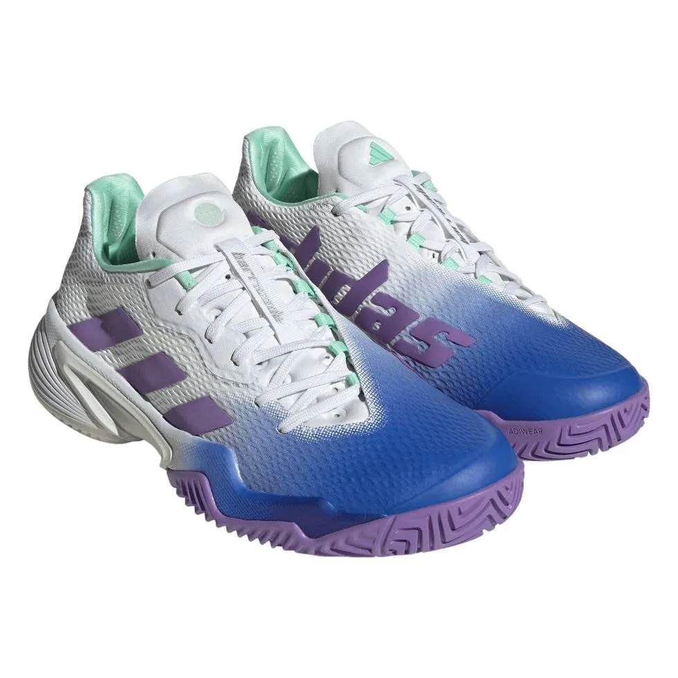 adidas Barricade Women's Tennis Shoe (Blue/Purple)