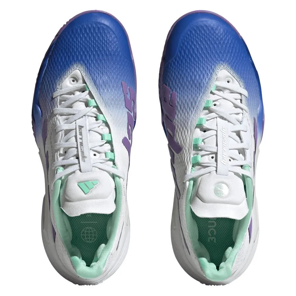 adidas Barricade Women's Tennis Shoe (Blue/Purple)