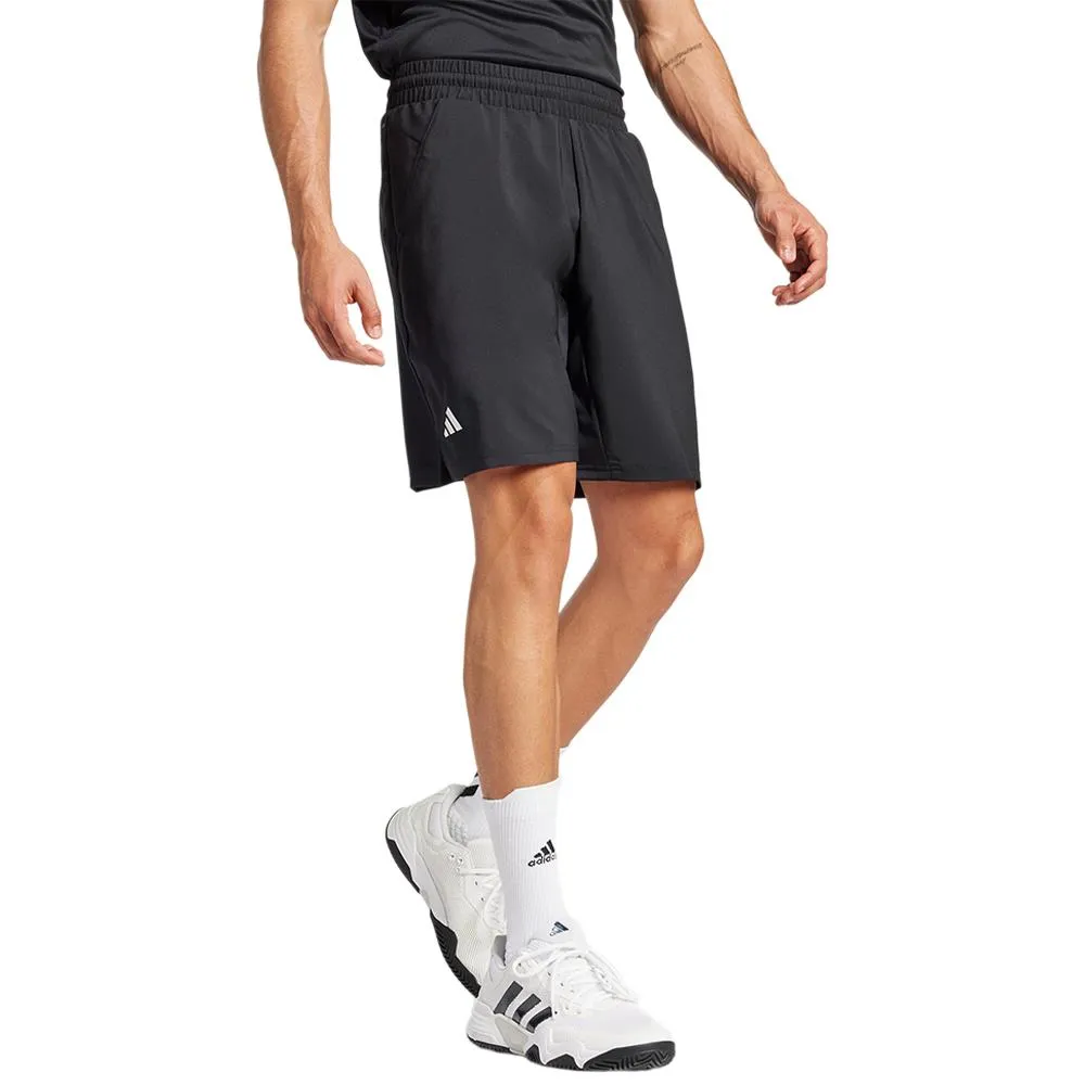 adidas Men's Club 3 Stripe 7" Short - Black