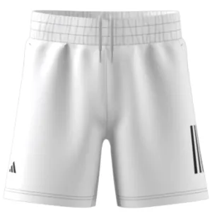 Adidas Performance Club 3S White Boys Tennis Short