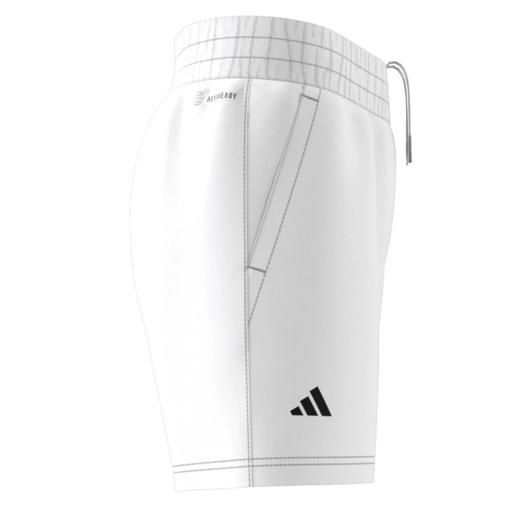 Adidas Performance Club 3S White Boys Tennis Short