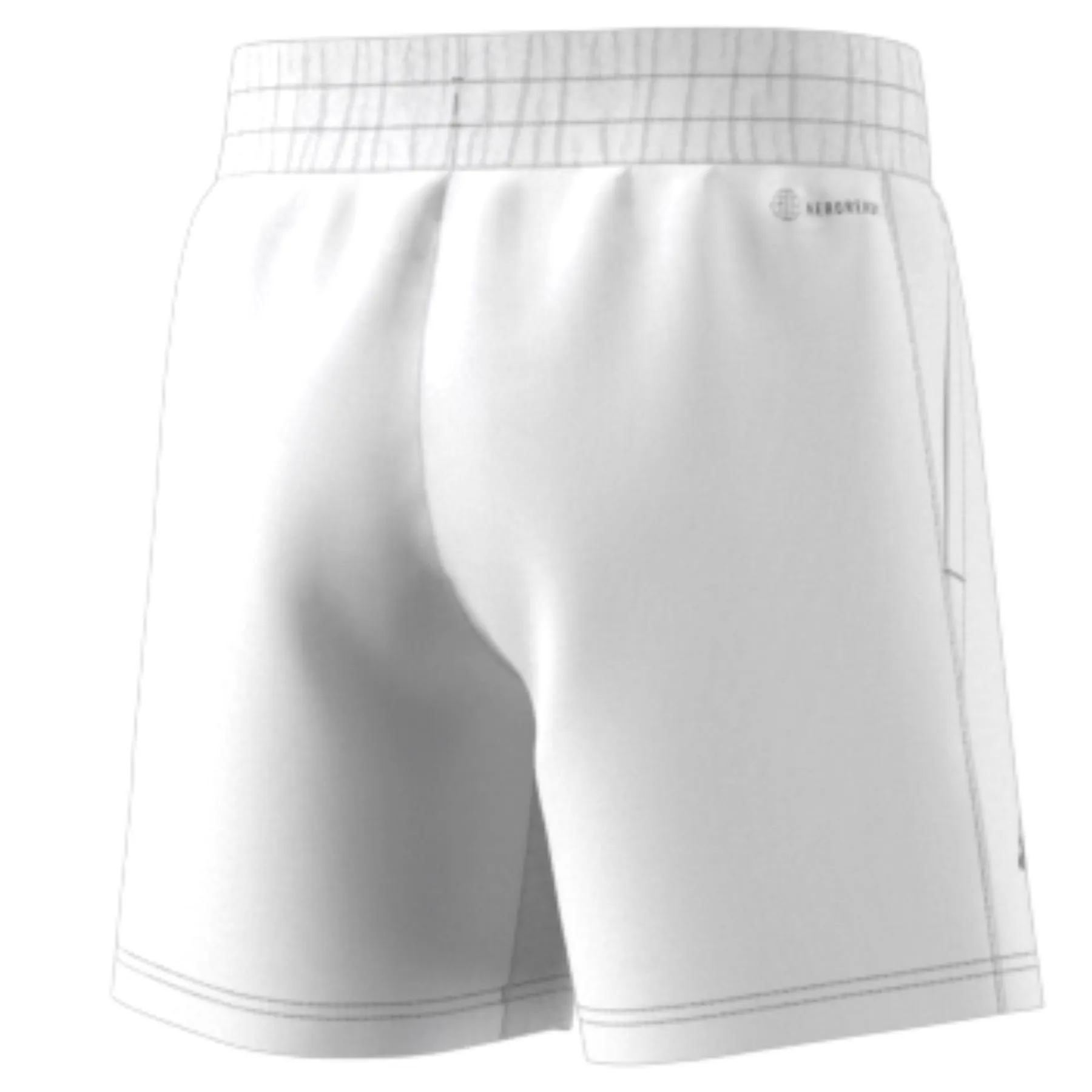 Adidas Performance Club 3S White Boys Tennis Short