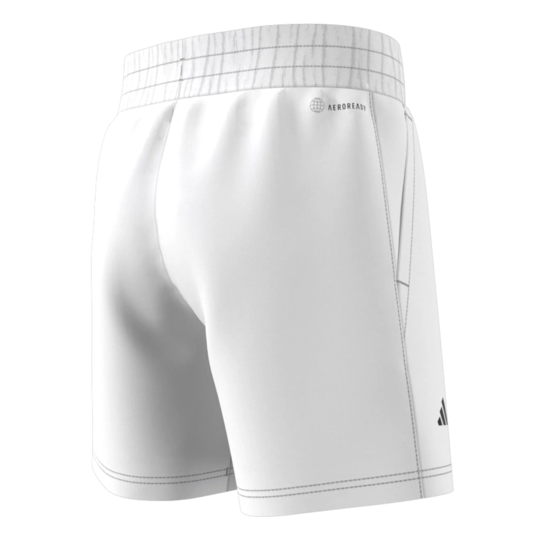 Adidas Performance Club 3S White Boys Tennis Short