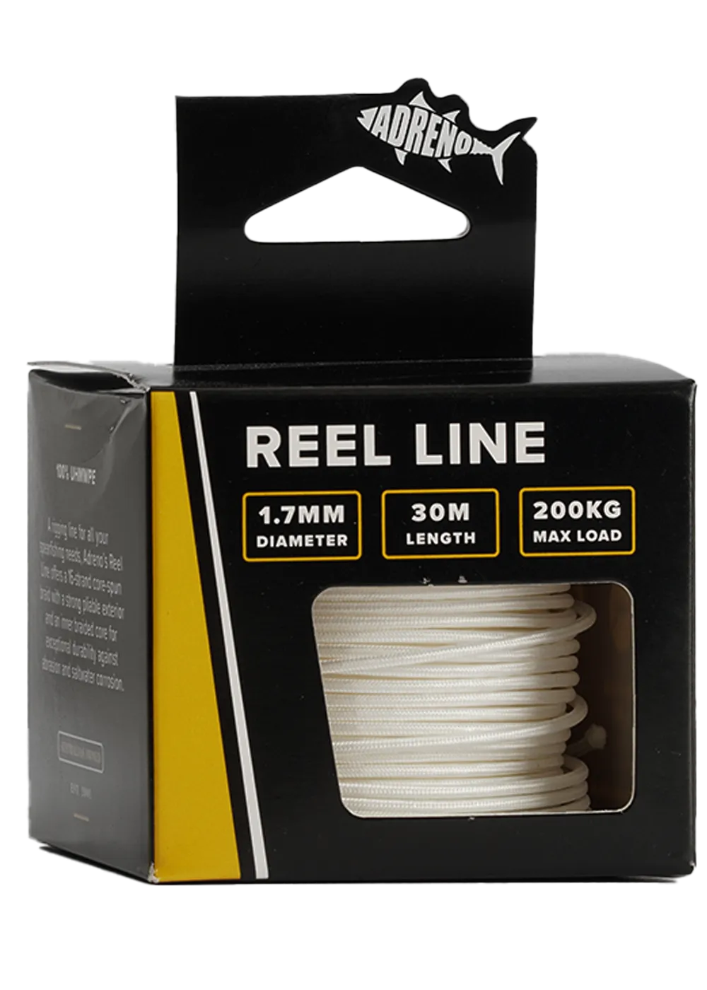 Adreno 1.7mm Reel Line - 30m - White