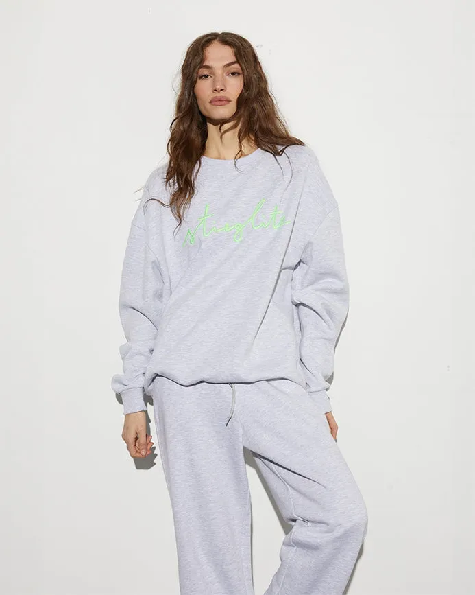 Aiko sweater | Melange grey