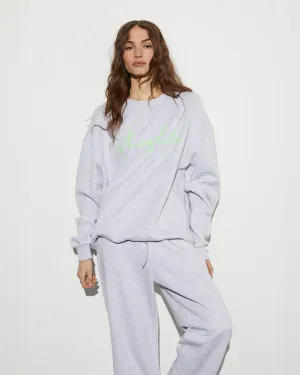 Aiko sweater | Melange grey