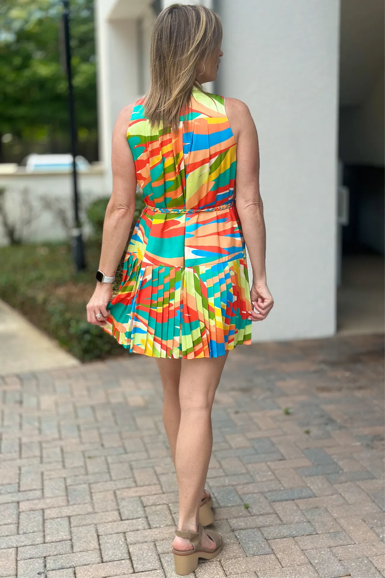 Alden Adair Agave Bella Mini Dress