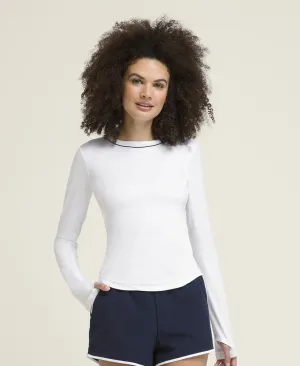 All Day Long Sleeve - Bright White