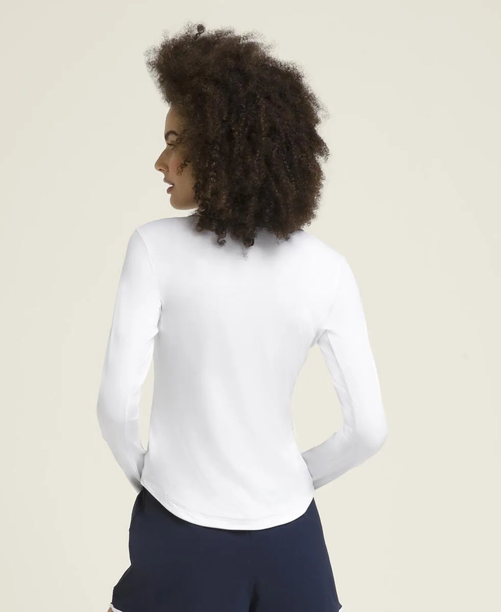 All Day Long Sleeve - Bright White