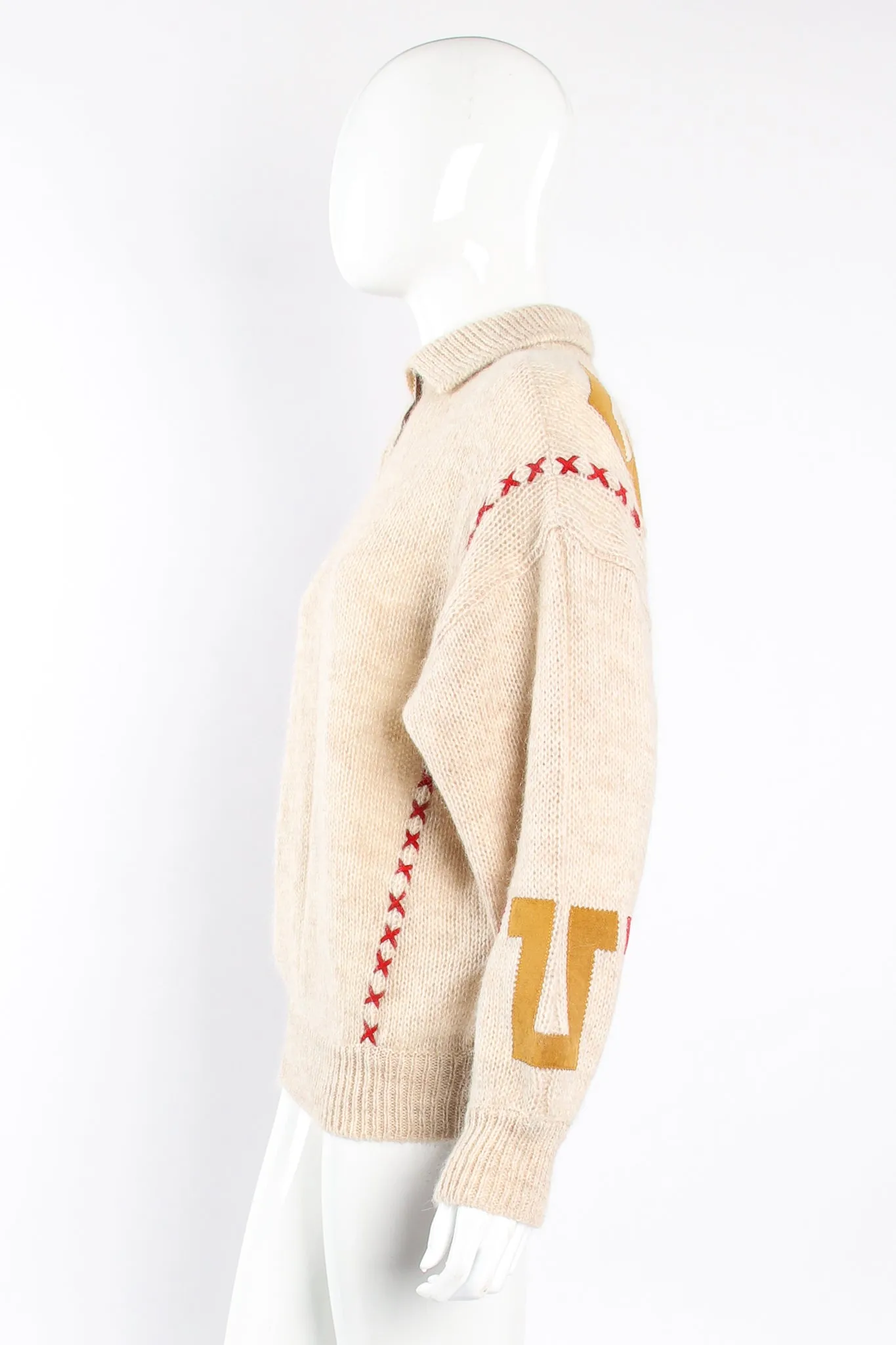 Alpaca Appliqué Sweater