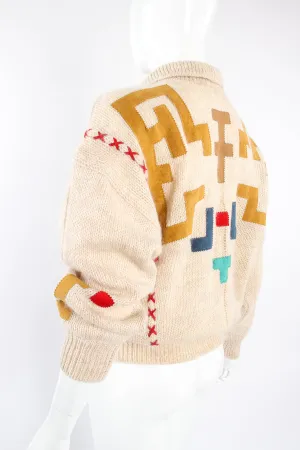 Alpaca Appliqué Sweater
