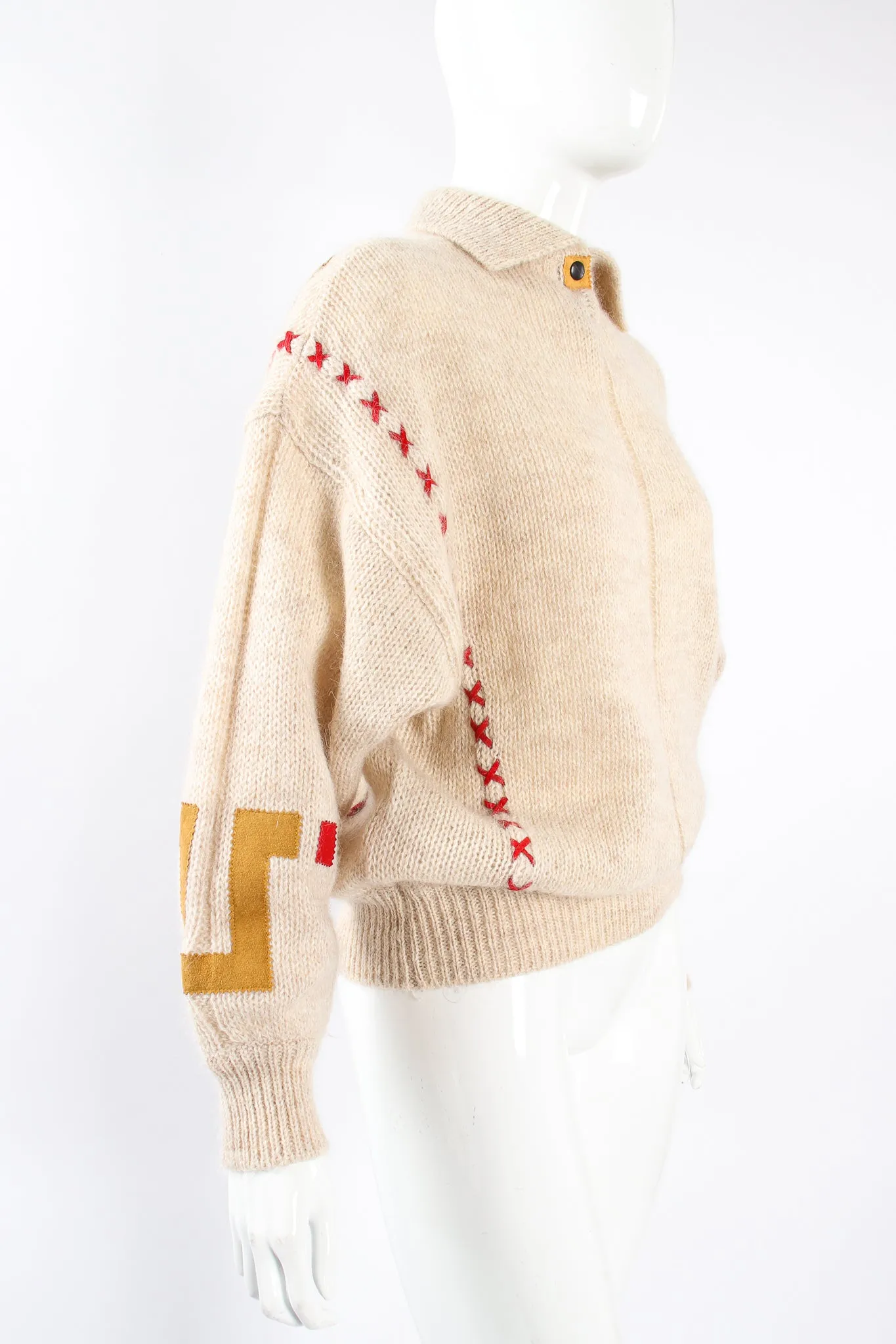 Alpaca Appliqué Sweater