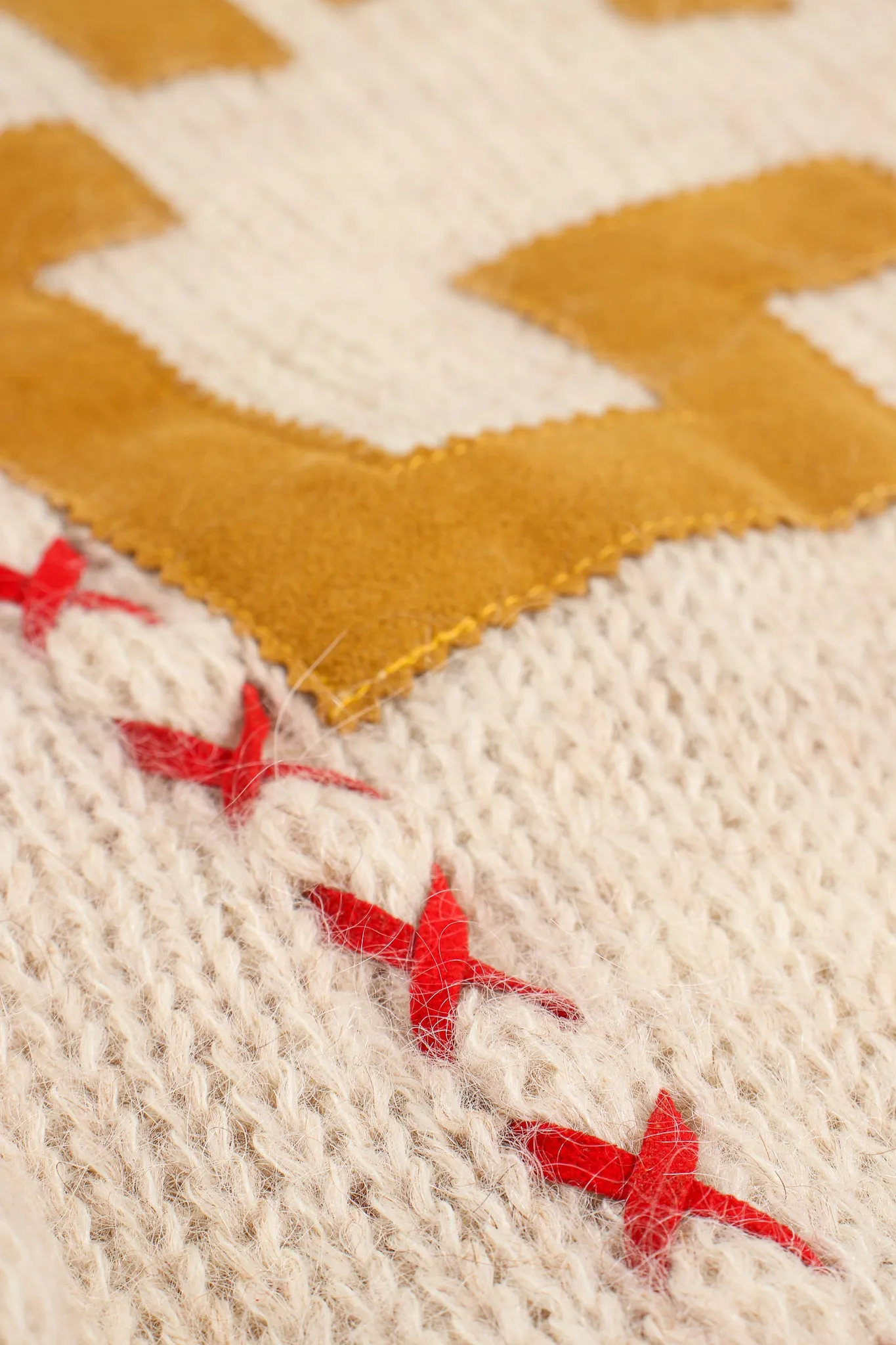 Alpaca Appliqué Sweater