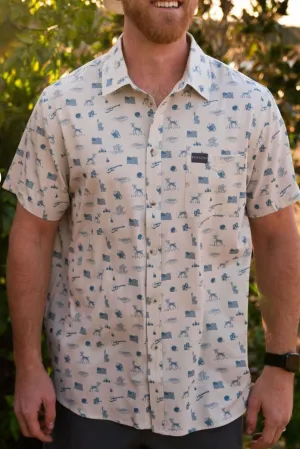 American The Great Performance Button Up