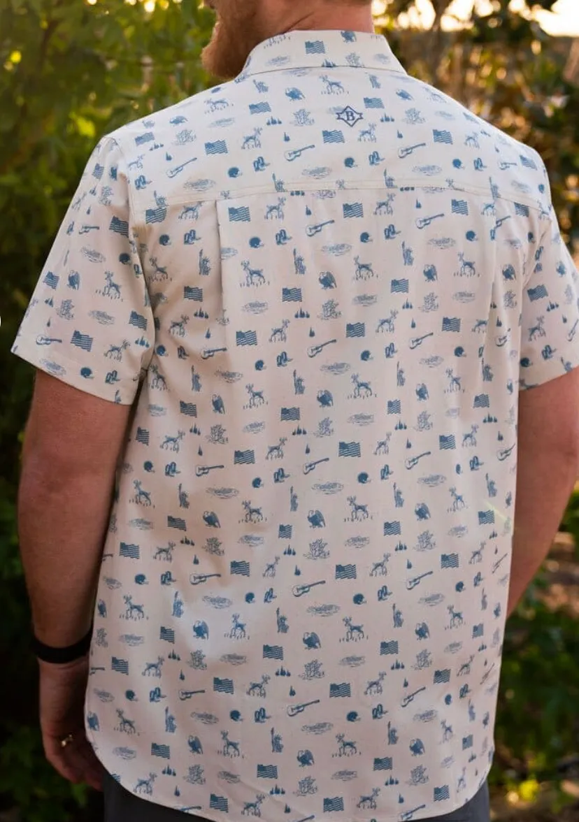 American The Great Performance Button Up