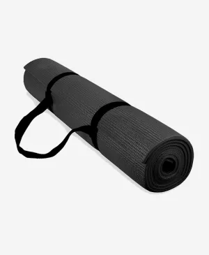Anti Slip Exercise Yoga Mat - Black