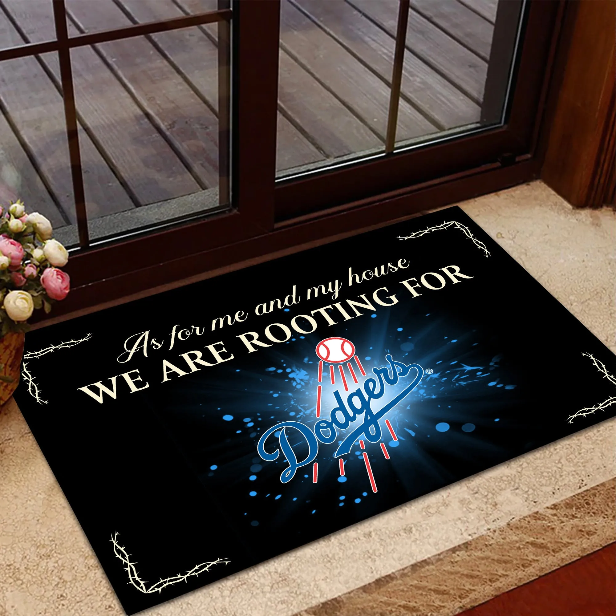 As For Me And My House - Anti Slip Indoor Doormat - LADG