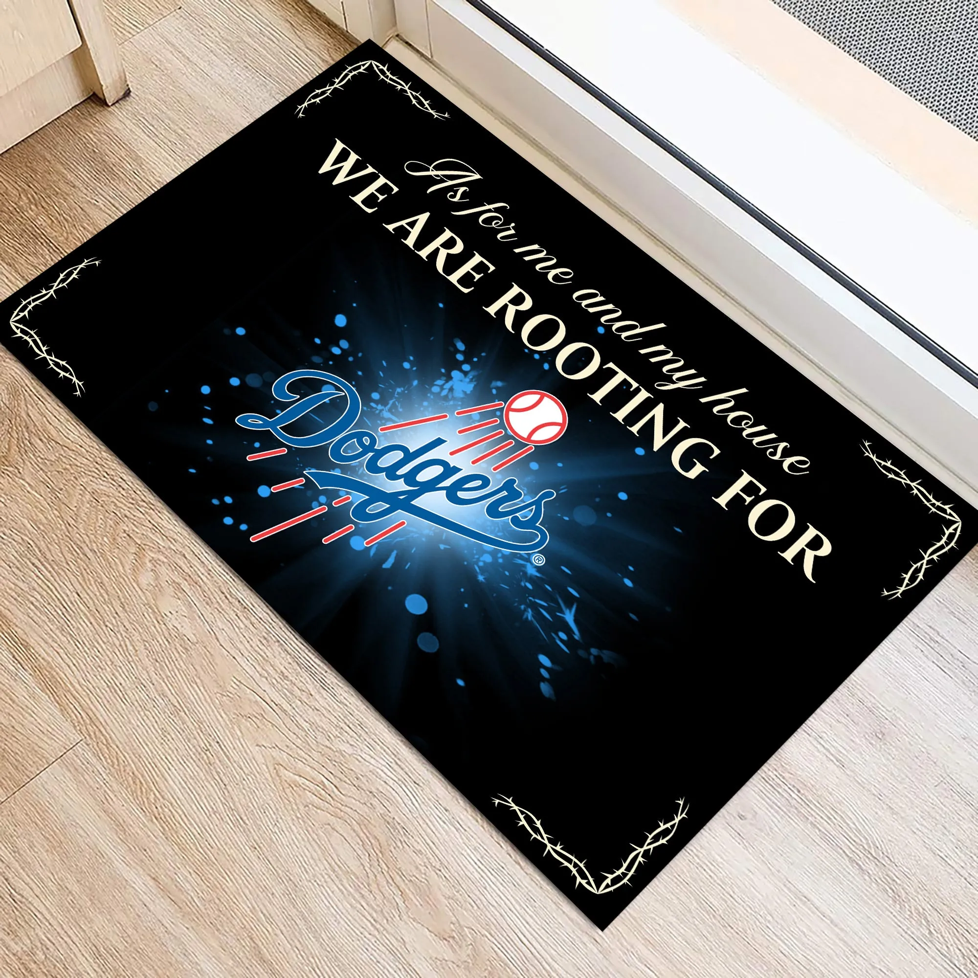 As For Me And My House - Anti Slip Indoor Doormat - LADG