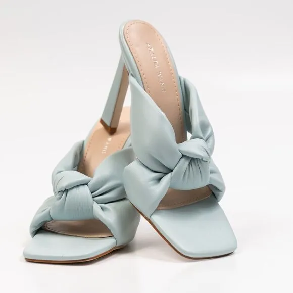 Azalea Wang chunky sandal in bone size 8