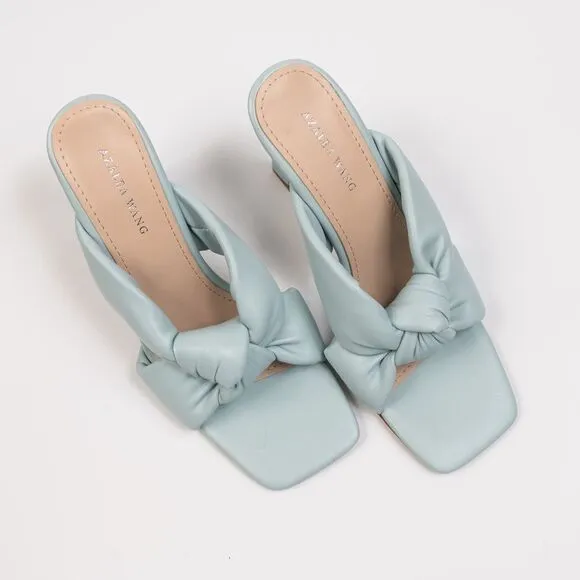 Azalea Wang chunky sandal in bone size 8