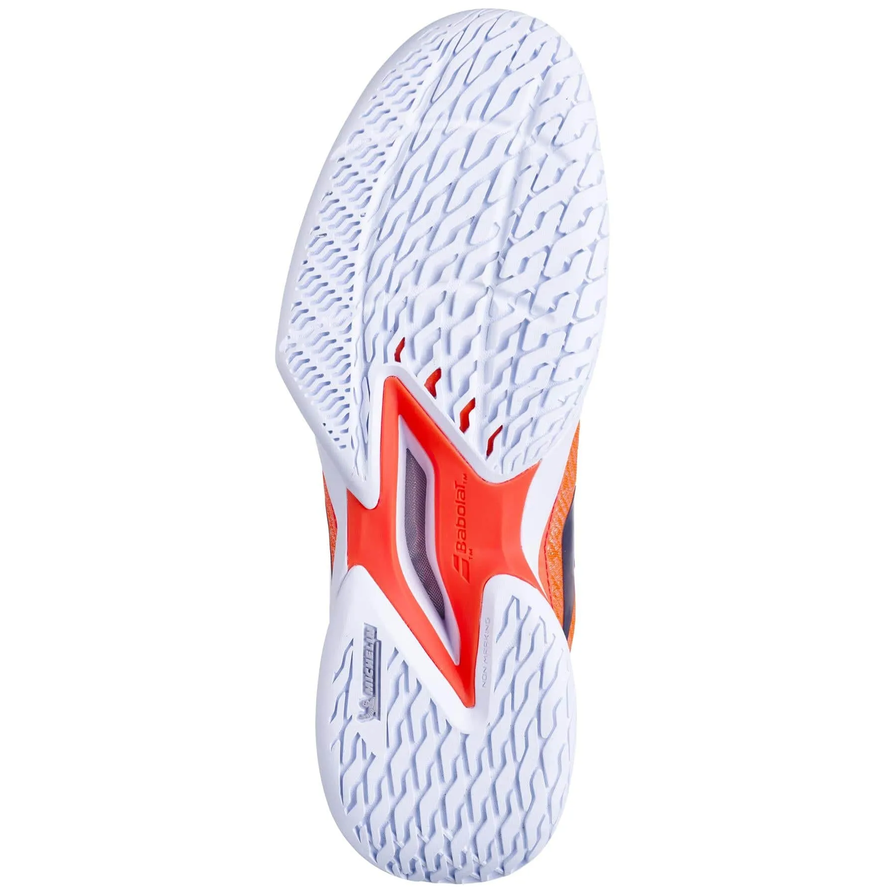 Babolat Jet Mach 3 2024 Mens Tennis Shoes - Strike Red / White