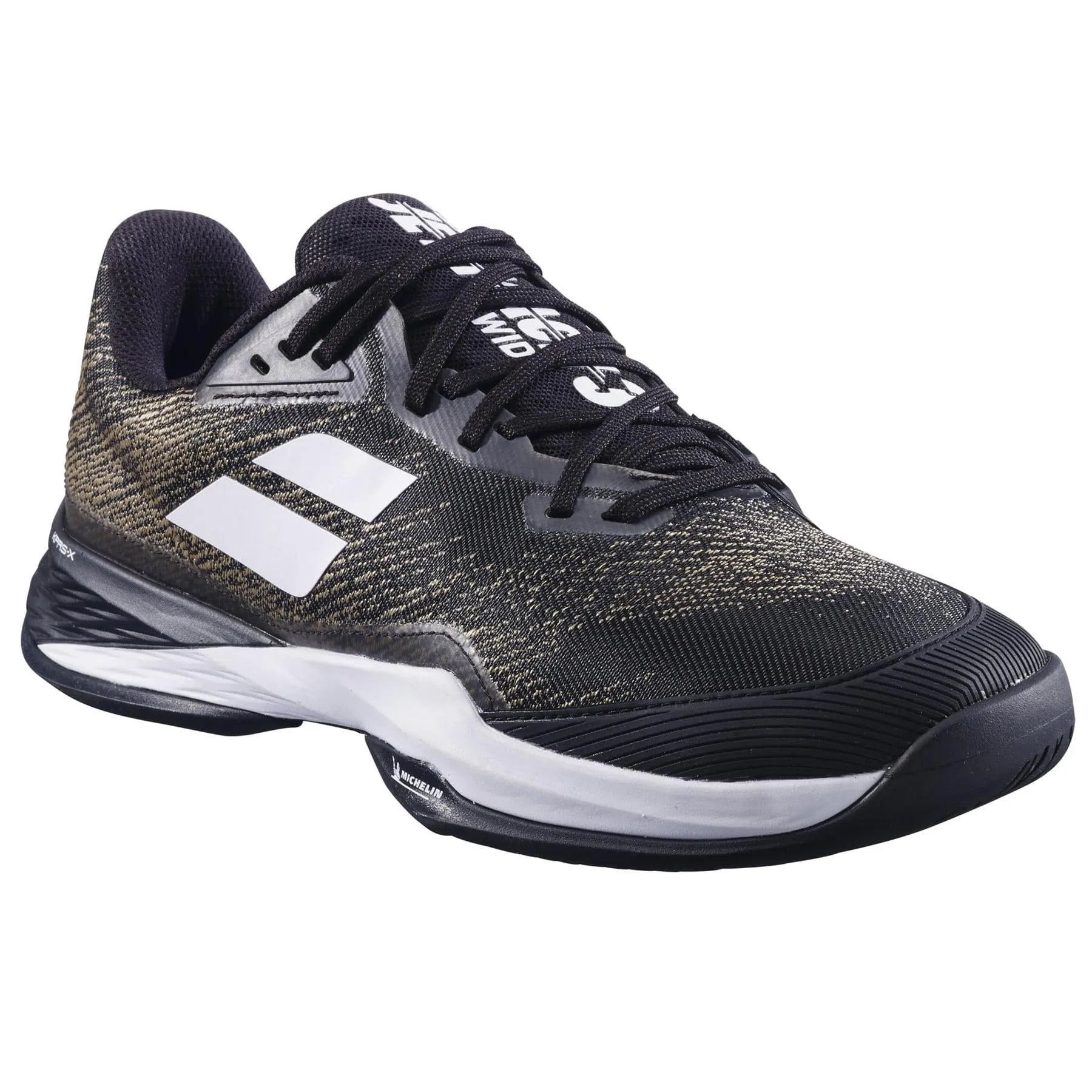 Babolat Jet Mach 3 All Court Mens Wide Tennis Shoes - Black / White