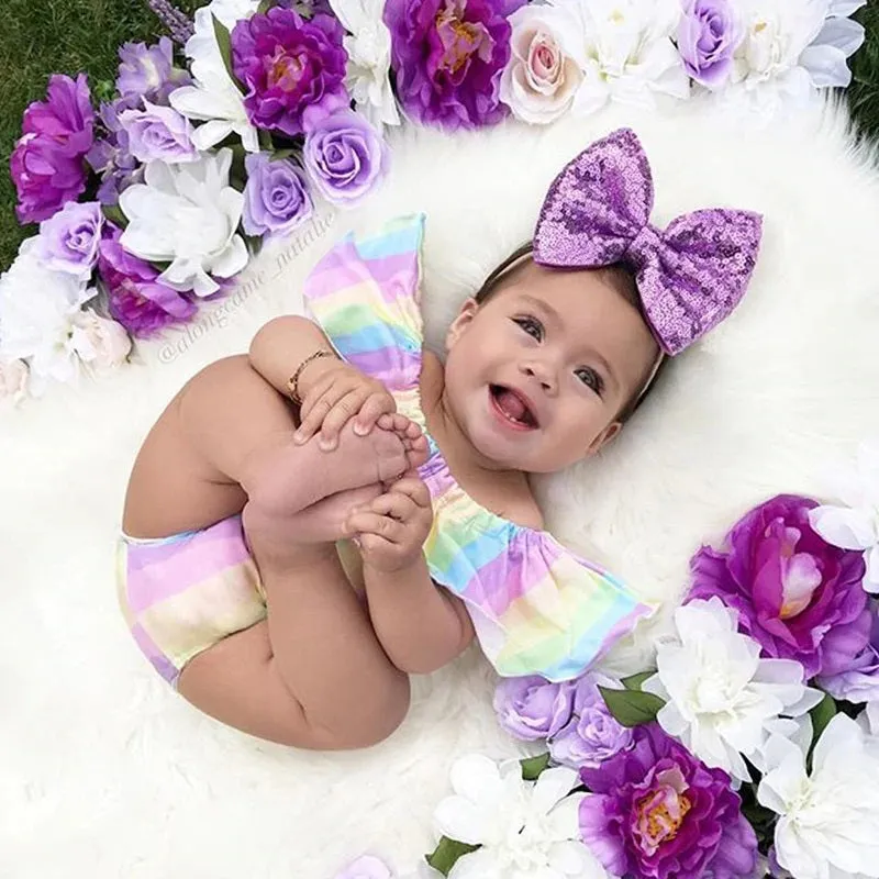 Baby and Toddler Rainbow 2-piece set
