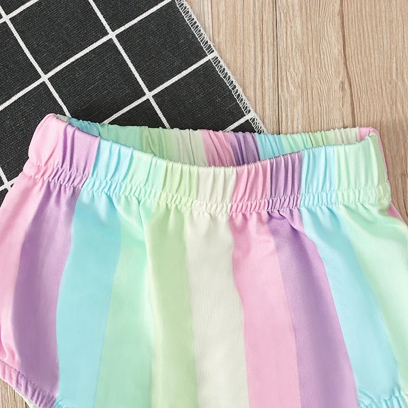 Baby and Toddler Rainbow 2-piece set