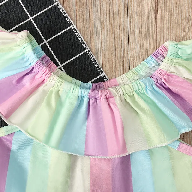 Baby and Toddler Rainbow 2-piece set