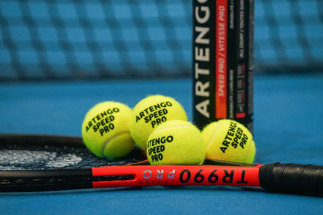 BALLE DE TENNIS  TB SPEED PRO *3 JAUNE SPEED