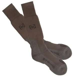 Banded Base Heavyweight Knee Length Merino Wool Socks