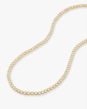 Baroness Tennis Necklace 18"