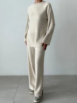 Beige Wool Set