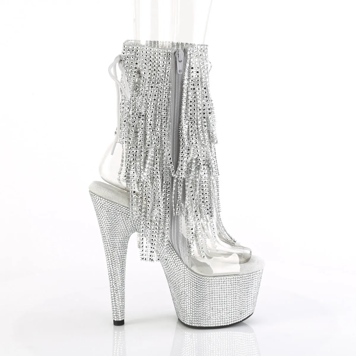 BEJEWELED-1017RSF-7  Clear-Silver/Silver RS