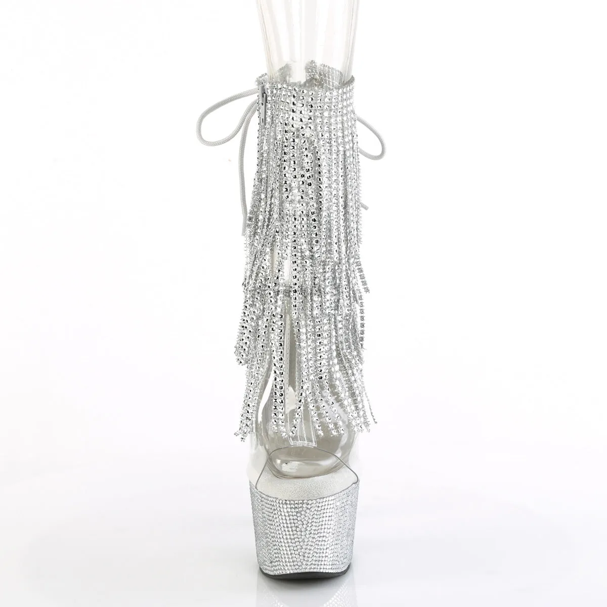 BEJEWELED-1017RSF-7  Clear-Silver/Silver RS
