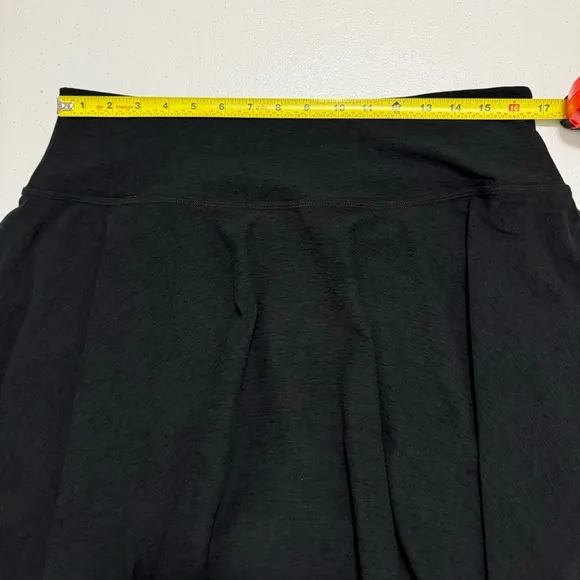 Beyond Yoga Hot Shot Circle Skirt Skort Dark Night Black NWT Size 2X