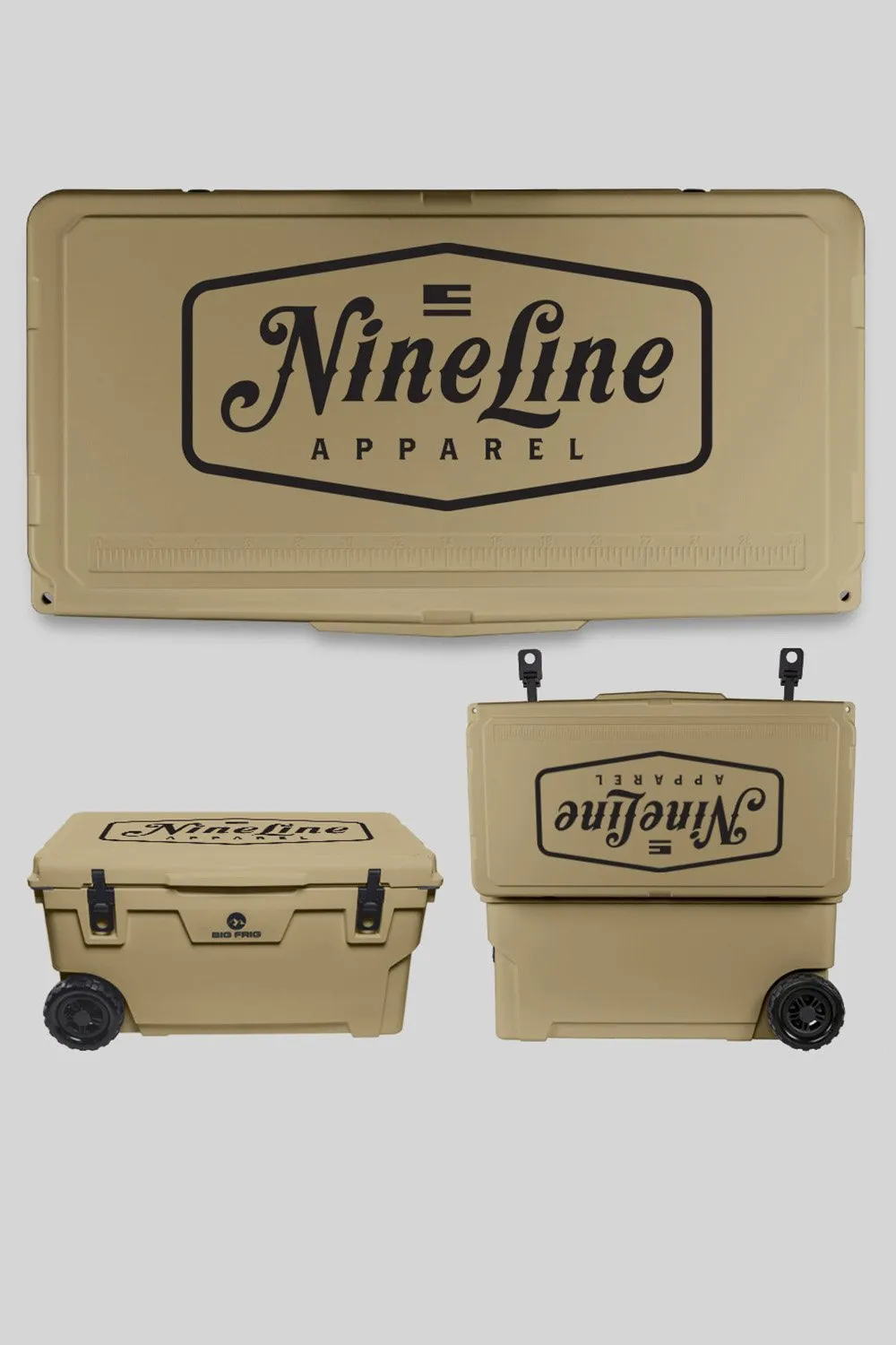 Big Frig Cooler - Classic Nine Line Logo