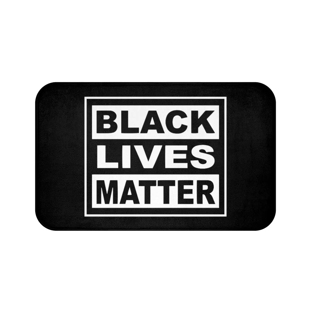 Black Lives Matter Bath Mat