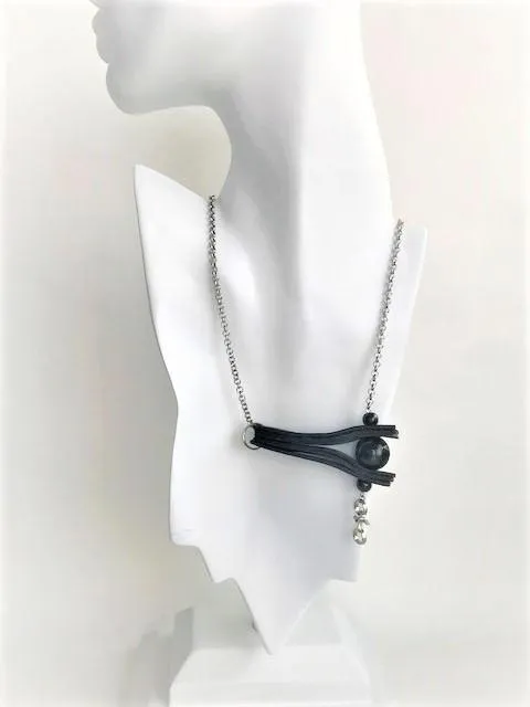 Black Pearl Necklace